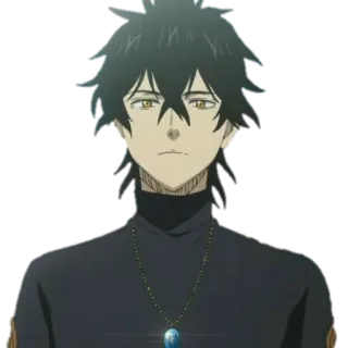 👀 Yuno Black Clover Anime, Manga, Black Clover, Yuno, Rey mago, Caballero mágico whatsapp sticker