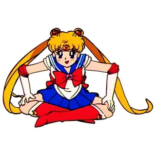 🙇‍♀️ Sailor Moon Anime, Manga, Magical Girl, Personaggio, Sailor Moon whatsapp sticker