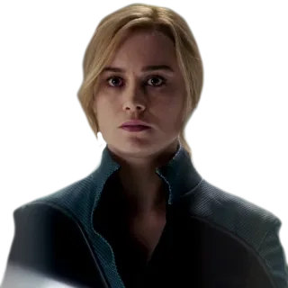 😳 Carol Danvers Captain Marvel 惊奇队长, 卡罗尔·丹弗斯, 超级英雄, 漫威, 电影 telegram sticker