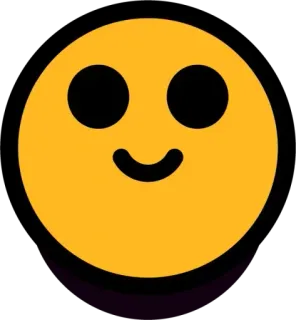 😁 Emoji, Cara, Feliz, Amarillo, Sonrisa whatsapp sticker