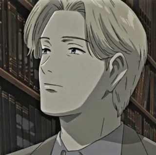 🌑 Johan Liebert Monster Anime, Monster, Johan Liebert, Psychothriller, Charakterportrait whatsapp sticker