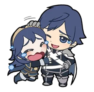 😭 Lucina Fire Emblem anime, fire emblem, lucina, chibi, gra wideo, słodkie telegram sticker