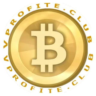 💰 VPROFITE.CLUB Bitcoin, Cryptomonnaie, Club, Or, Devise whatsapp sticker