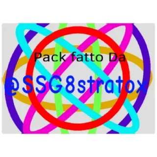 😁 Pack fatto Da @SSG8stratox telegram sticker