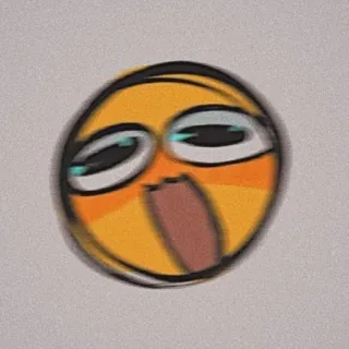 🤩 Emoji, Wajah, Terkejut, Ekspresi, Kartun telegram sticker