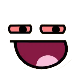 😁 face, meme, emoticon, funny, lol telegram sticker