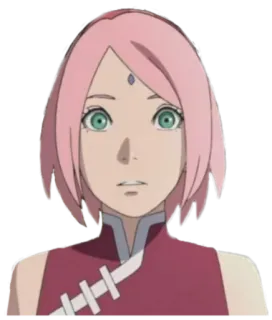😳 Sakura Haruno Naruto アニメ, さくら, ナルト, 春野, 忍者, 漫画, キャラクター telegram sticker