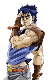 😒 Jonathan Joestar JoJo's Bizarre Adventure อนิเมะ, มังงะ, โจนาธาน โจสตาร์, โจโจ้ ล่าข้ามศตวรรษ telegram sticker