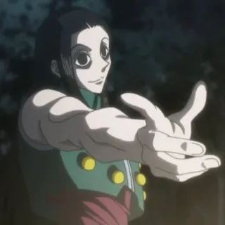 👋 Hisoka Hunter x Hunter Anime, Charakter, Bösewicht, Hunter x Hunter, Manga telegram sticker