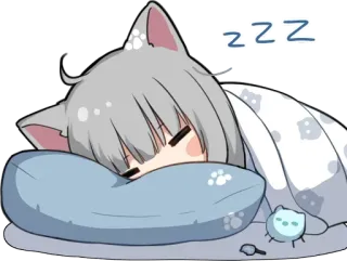 Nachoneko💤 telegram stickers