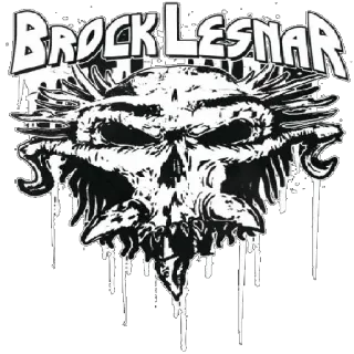 💀 Brock Lesnar wrestling, brock lesnar, skull, fighter, sports telegram sticker