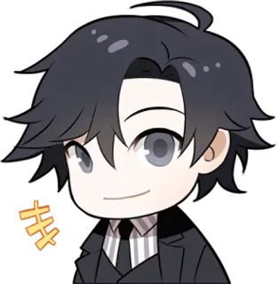 😊 💢💢 Anime, Manga, Chibi, Karakter, Emote telegram sticker