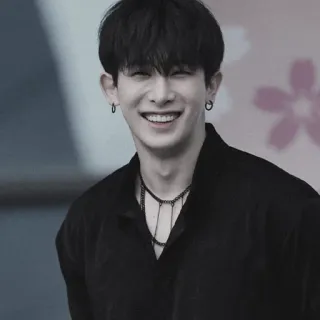 🌑 мужчина, k-pop, улыбающийся, портрет, человек, счастливый telegram sticker