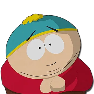 ☺️ Eric Cartman South Park 卡通, 动画, 角色, 埃里克·卡特曼 telegram sticker