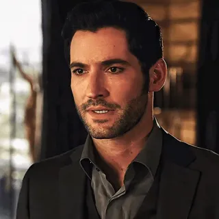 😶 Lucifer Morningstar Lucifer Lucifer, Lucifer Morningstar, Tom Ellis, Phim truyền hình, Nhân vật, Ác quỷ telegram sticker