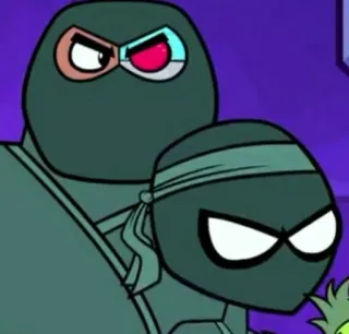 ✨ Cartoon, Ninja, Gemaskerde figuren telegram sticker