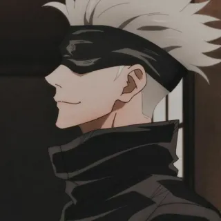 💫 Satoru Gojo Jujutsu Kaisen anime, manga, gojo, satoru, jujutsu kaisen, character, fanart telegram sticker