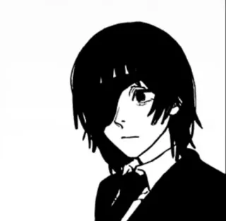 🌫 Yoru Chainsaw Man Anime, Manga, Yoru, Chainsaw Man whatsapp sticker