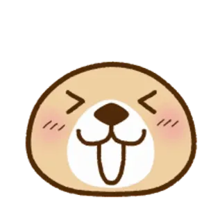 🐧 犬, 動物, ステッカー, かわいい, マンガ telegram sticker