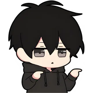 👉 อนิเมะ, มังงะ, ตัวละคร, น่ารัก, จิบิ, ศิลปะ telegram sticker
