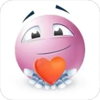 ❤️ Smiley Emoji telegram sticker