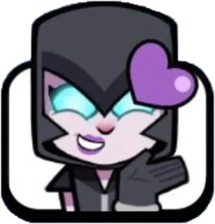 😘 милый, мультфильм, девочка, сердце, любовь telegram sticker