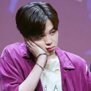 🌷 Jimin K-Pop, cantante, BTS, celebridad, coreano, músico whatsapp sticker