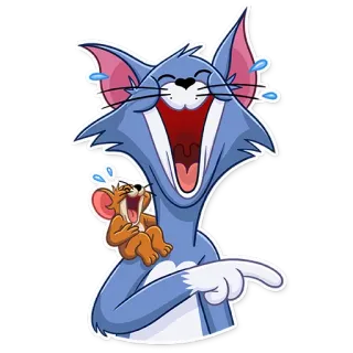 Tom and Jerry whatsapp stickers