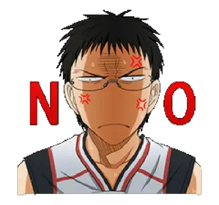 ❌ NO enojado, anime, molesto, dibujos animados, frustrado telegram sticker