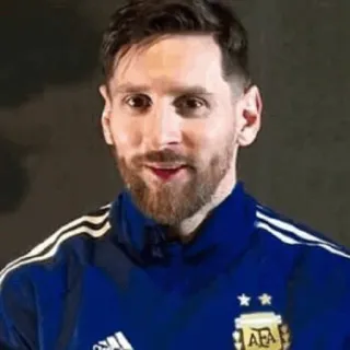 ❤️ Lionel Messi AFA football, soccer, athlete, sports, Argentina, Messi telegram sticker