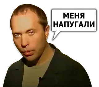 😱 МЕНЯ НАПУГАЛИ telegram sticker