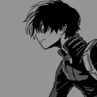 🩹 Shoto Todoroki My Hero Academia Anime, Manga, Held, Macke, Superkraft, Todoroki, My Hero Academia telegram sticker