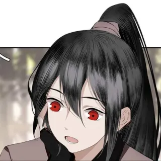 ⚫ Anime, Manga, Porträt, Cartoon, Figur, Kunstwerk telegram sticker