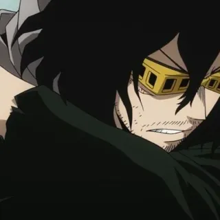 😡 Shota Aizawa My Hero Academia anime, my hero academia, shota aizawa, eraserhead, character, manga telegram sticker
