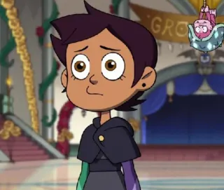 🔮 Luz Noceda The Owl House dessin animé, Luz, The Owl House, animé, personnage, triste telegram sticker