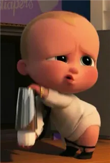 😒 Boss Baby The Boss Baby Baby, Cartoon, Anzug, Boss, Filmfigur whatsapp sticker