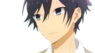 😶 Izumi Miyamura Horimiya Anime, Manga, Scuola superiore, Adolescente, Ragazzo telegram sticker