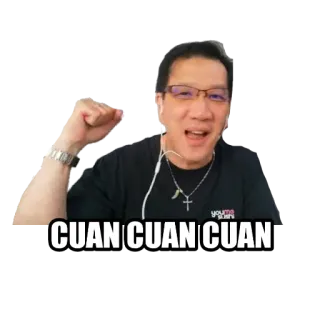 🤑 CUAN CUAN CUAN telegram sticker