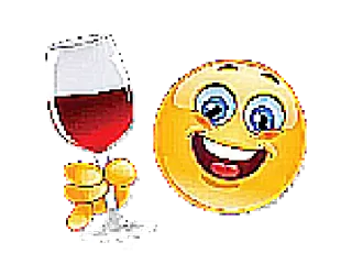 🍷 表情符号, 葡萄酒, 饮料, 庆祝, 干杯 telegram sticker
