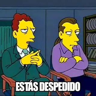 Memes de los Simpsons telegram stickers
