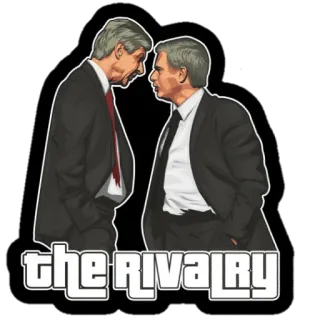 ⚔ the RIVALRY rivalry, faceoff, men, sport, politics telegram sticker