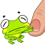😞 rana, dito medio, gesto, scortese, offensivo telegram sticker