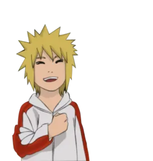 Minato by @nhichahiyeusername telegram stickers