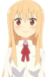 😇 Anime, Mädchen, Cartoon, Schuluniform, Süß, Manga, Kawaii telegram sticker