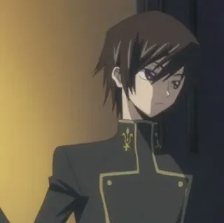 🥀 Lelouch Lamperouge Code Geass Anime, Personaggio, Lelouch, Code Geass, Animazione, Giapponese whatsapp sticker