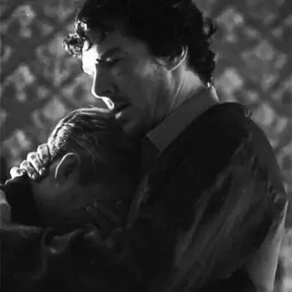 💎 Sherlock Holmes Sherlock sherlock, benedict cumberbatch, john watson, hug, bbc telegram sticker