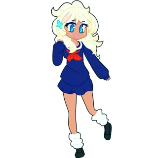 yandere simulator @Nekosticker whatsapp stickers