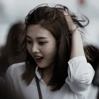 🦋 Frau, Porträt, Koreanisch, Asiatisch, Person, Freude, Red Velvet telegram sticker