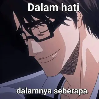 💀 Dalam hati
dalamnya seberapa Аниме, Мем, Текст, Смешное, Портрет telegram sticker