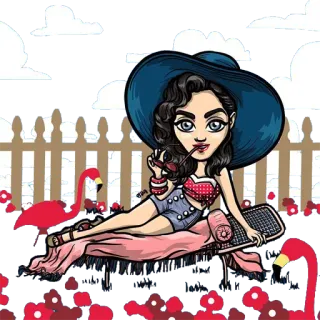 @jonafzan Katy Perry telegram stickers